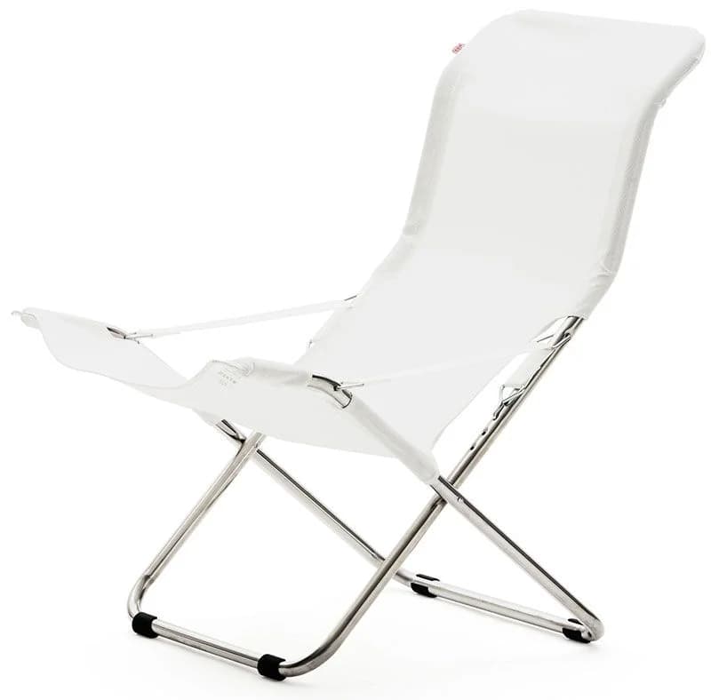 Fiam, Fiesta hvilestol hvid aluminium