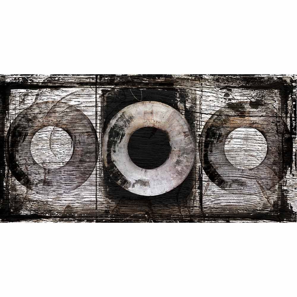 Artwood, 3 Circles Brown 180x75 cm Artwood