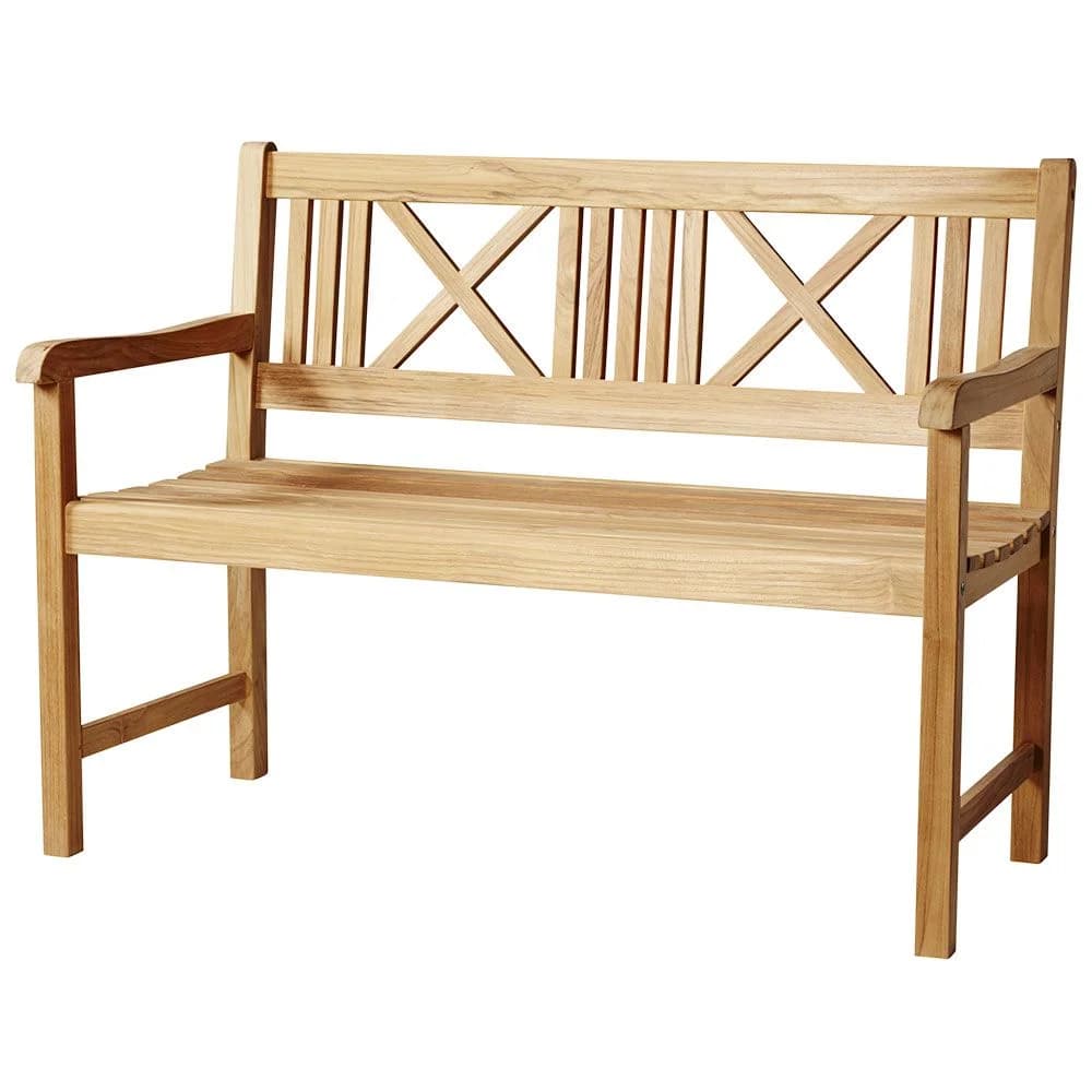 Cinas, Rosenborg 120 cm Bænk teak