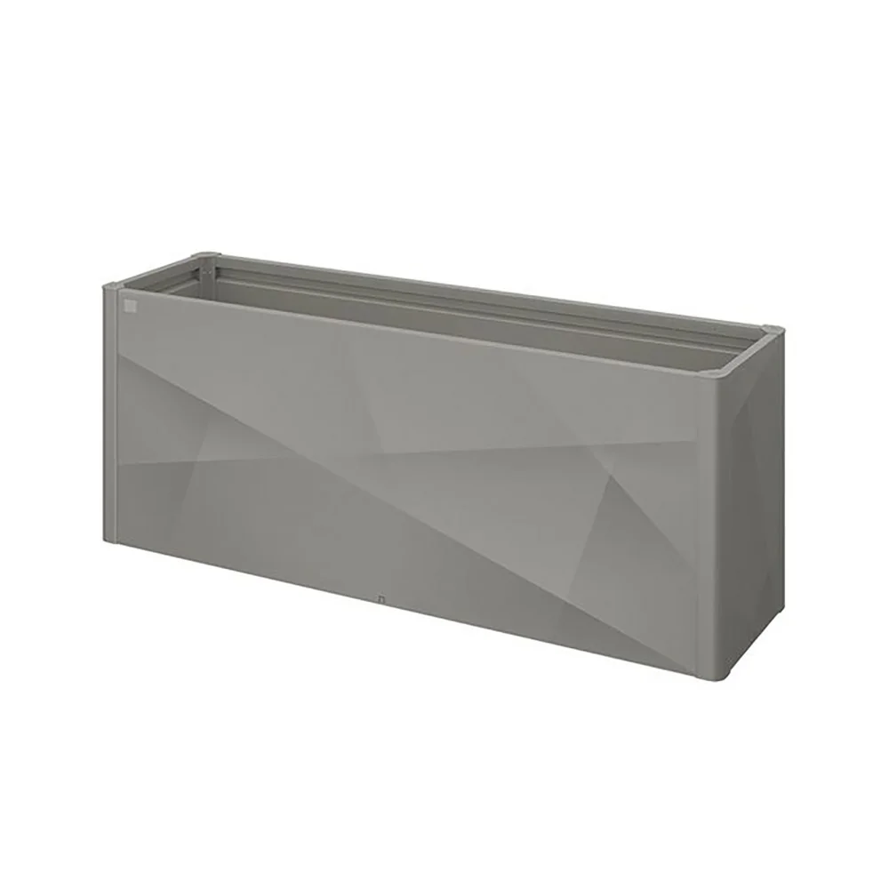 Biohort, Dyrkningsbed 2 x 0,5 X-Design metallic quartz grå