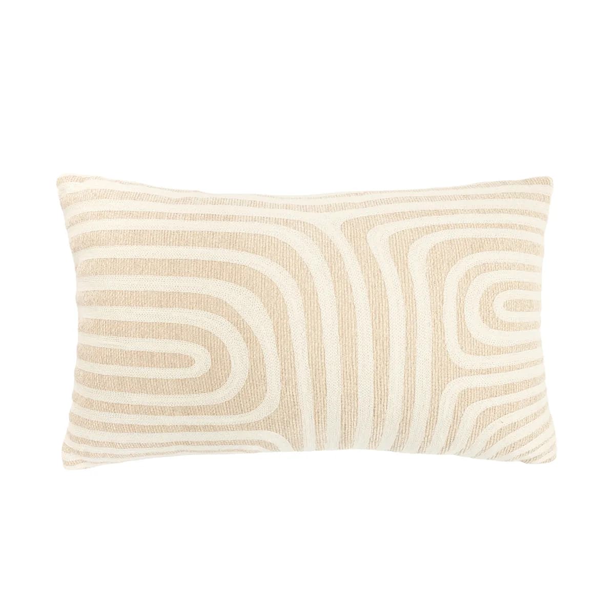 By-Boo, Pyntepude Arlo 30x50 cm Beige