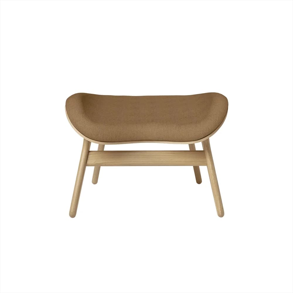 Umage, A Conversation Piece Ottoman Fodskammel Oak/ Sugar Brown