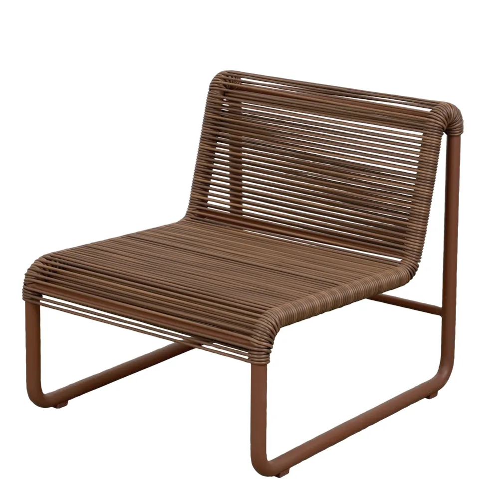 Cane-line, Al Dente loungestol Weave Desert red
