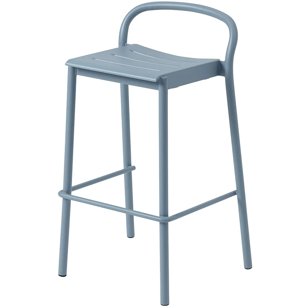 Muuto, Linear Steel Barstol Pale Blue