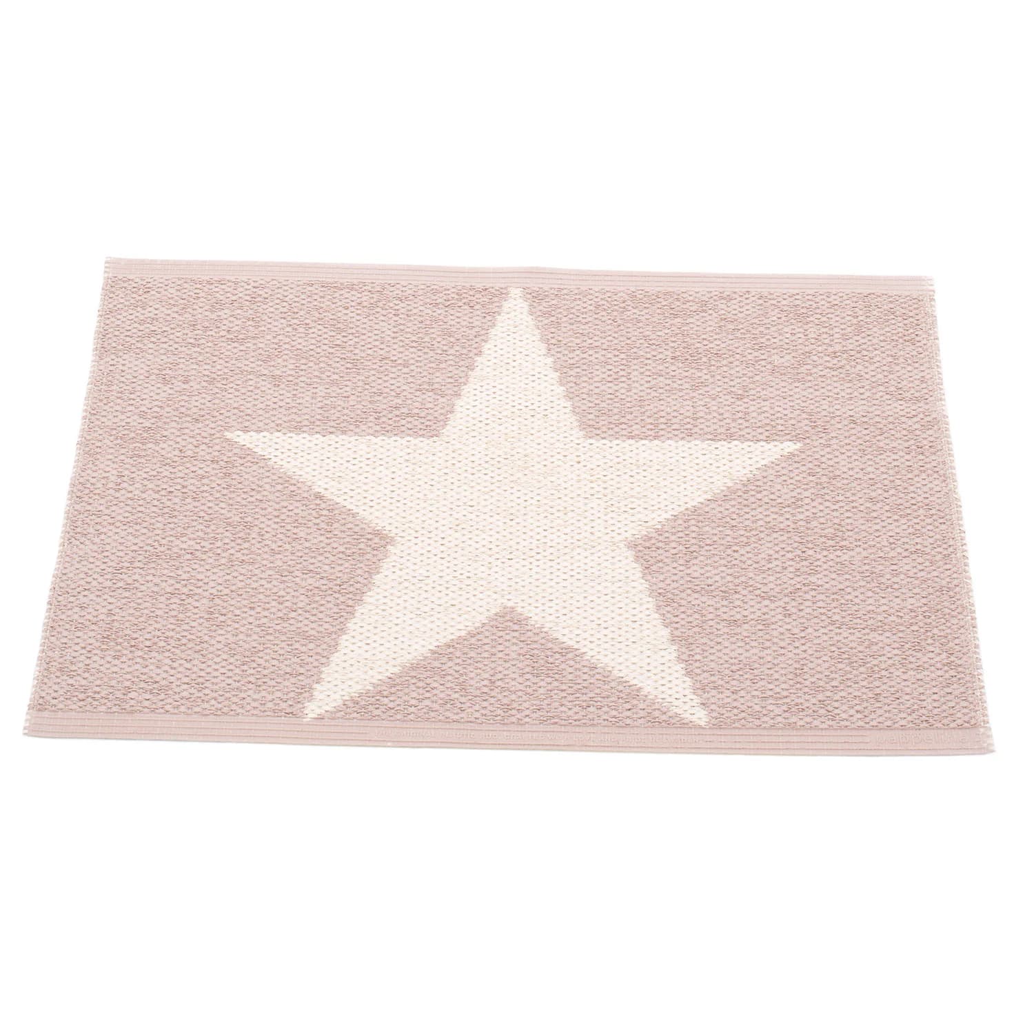 Pappelina, Viggo tæppe 70x50 cm one pale rose / vanilla