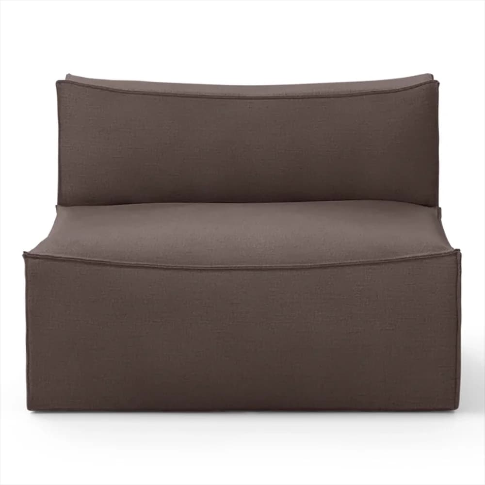 Ferm Living, Catena Sofa Center S100 - Hot Madison - Brown
