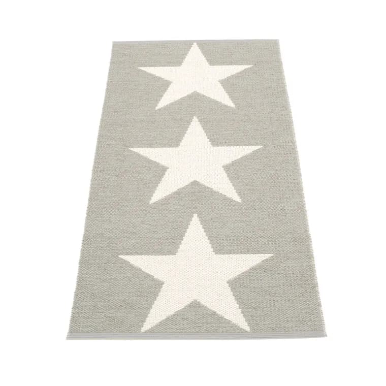 Pappelina, Viggo tæppe 70x150 cm one warm grey / vanilla