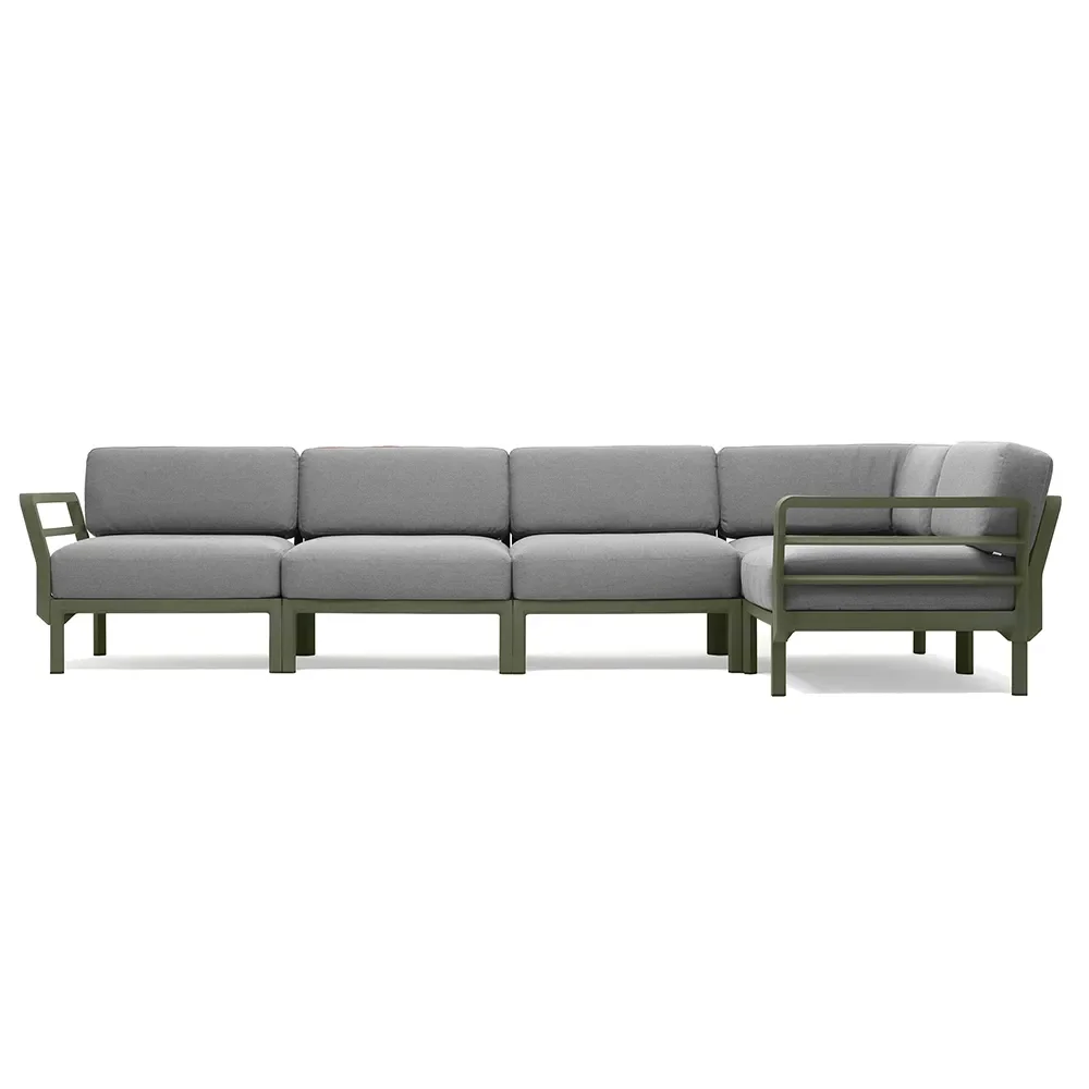 Nardi, Maximo 5 hjørnesofa Cactus - Lava