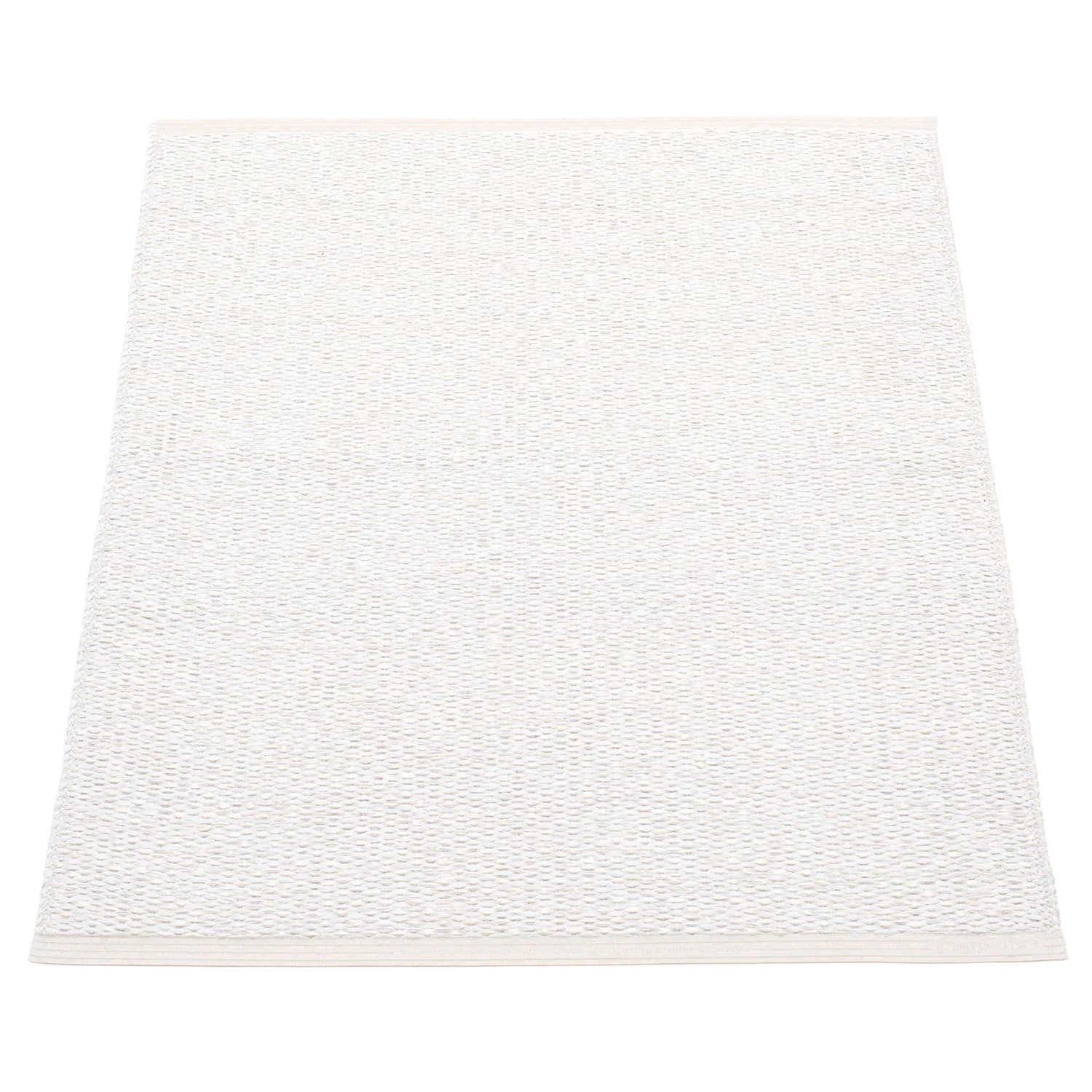 Pappelina, Svea tæppe 70x90 cm white metallic / white