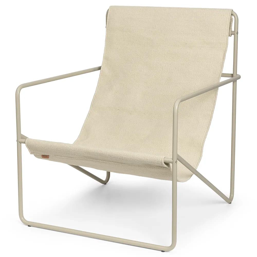 Ferm Living, Desert Lounge Lænestol Cashmere/Cloud