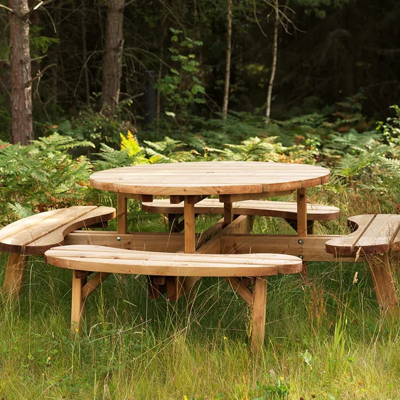 Brafab, Hasselbro picnic-sæt imprægneret grøn