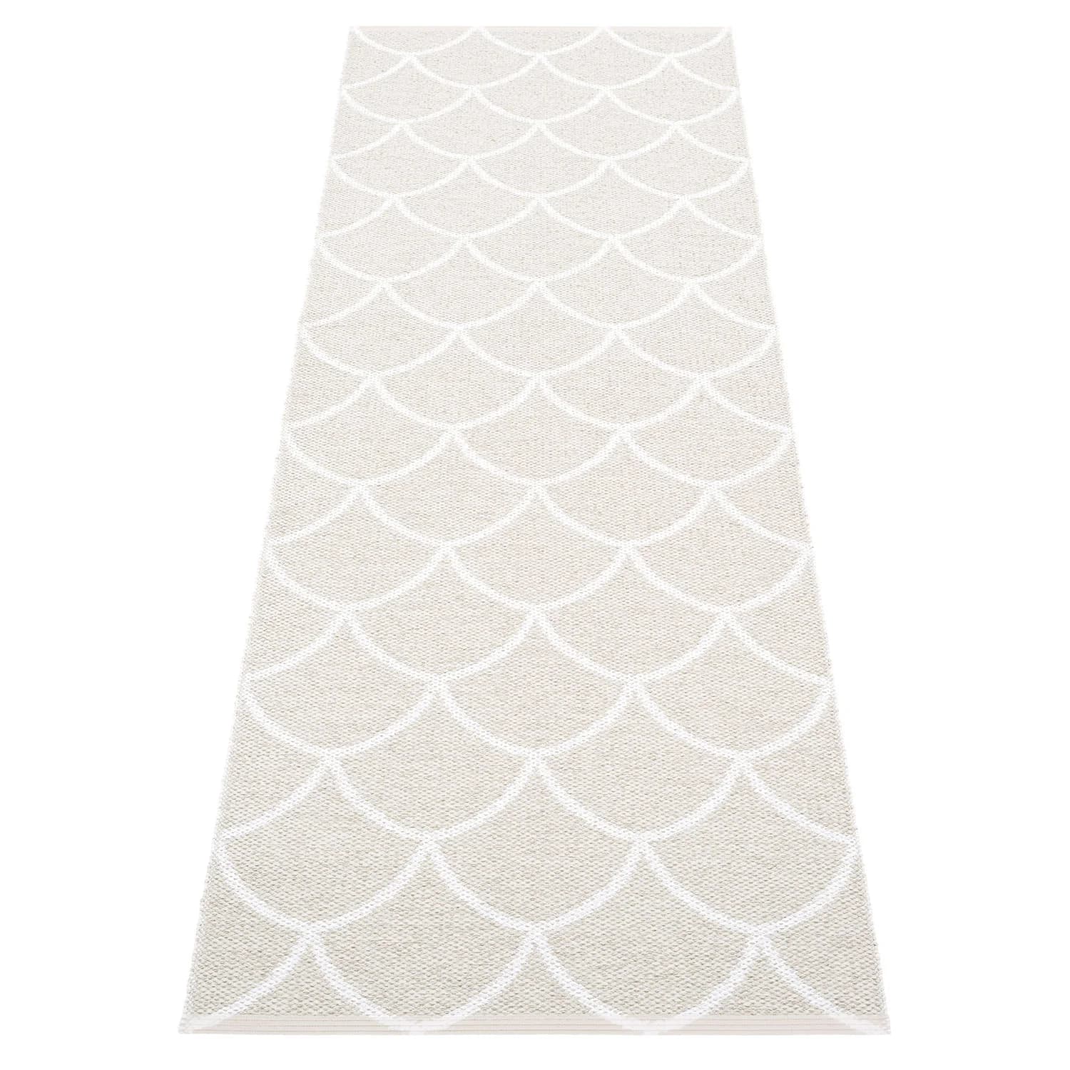Pappelina, Kotte tæppe 70x225 cm fossil grey / white