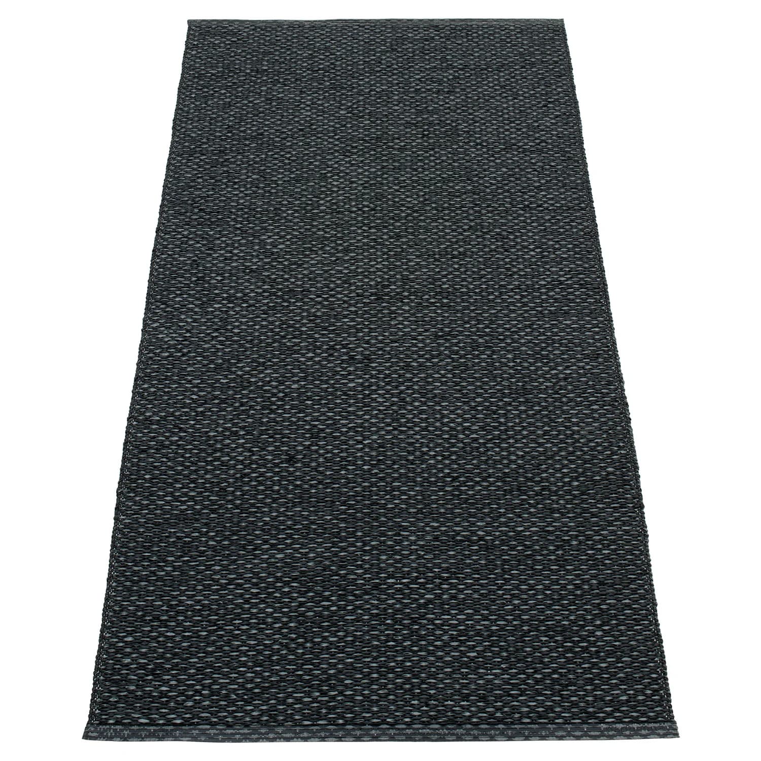 Pappelina, Svea tæppe 70x160 cm black metallic / black