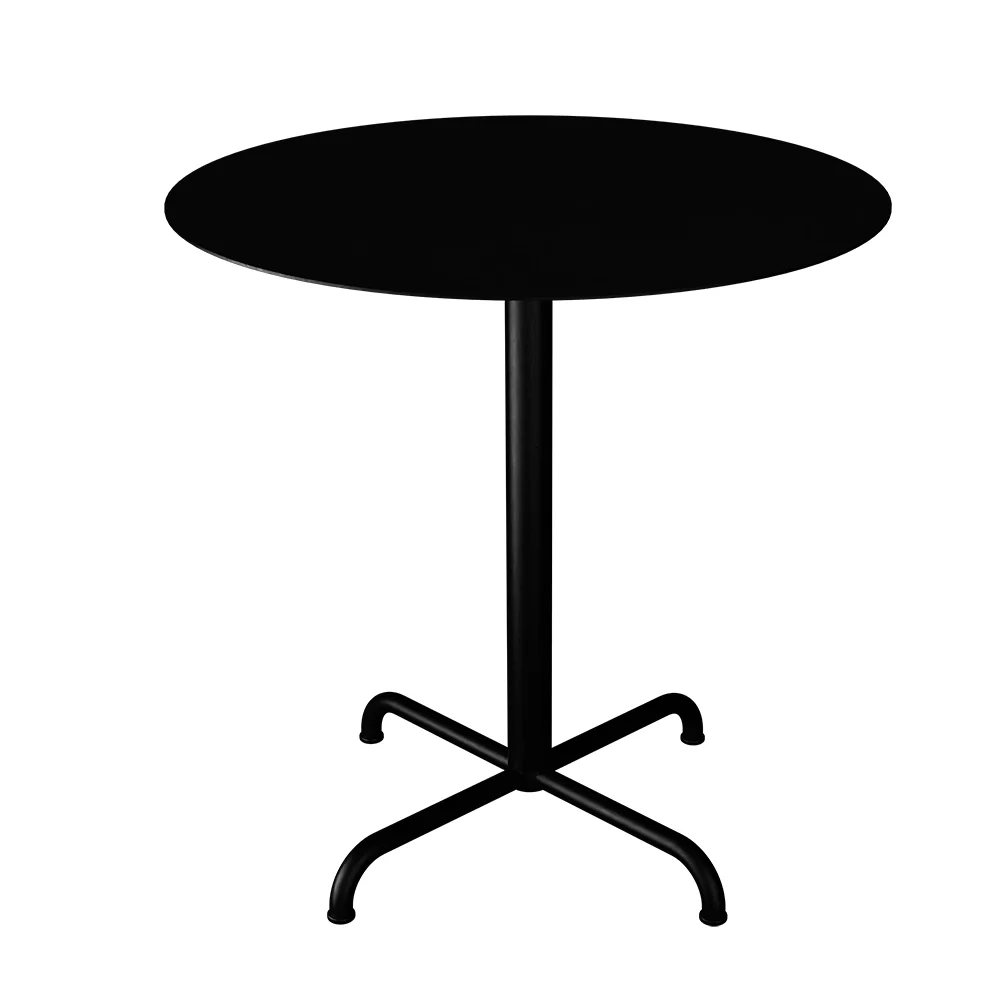 Houe, PICO Sofabord Ø74 cm, 4 ben understel Sort