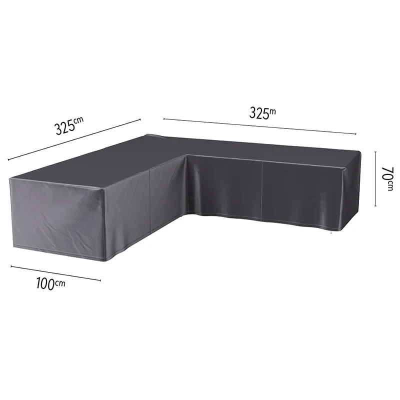 Platinum Aerocover, Møbelovertræk Hjørnesofa 325/325x100 cm