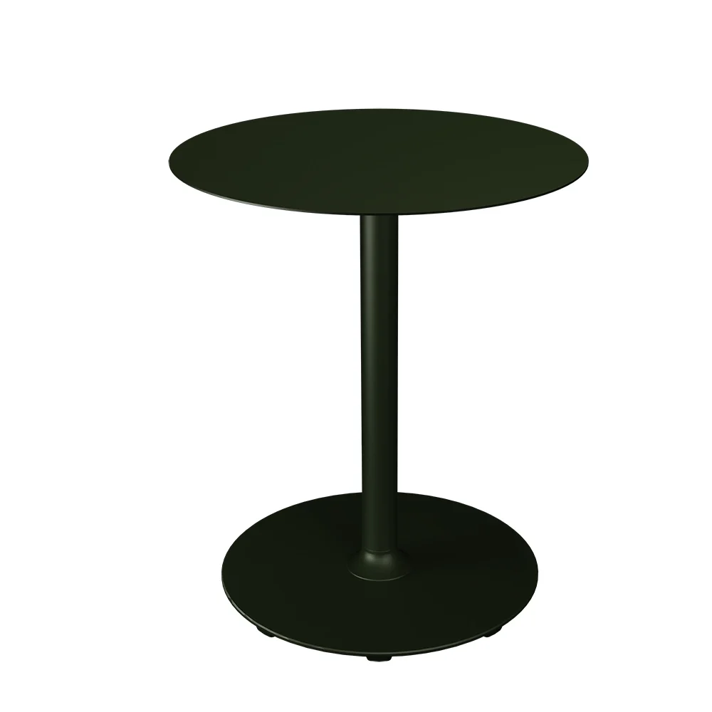 Houe, PICO Sofabord Ø64 cm rund base Olive green