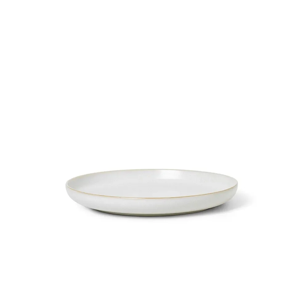 Ferm Living Sekki tallerken large Cream