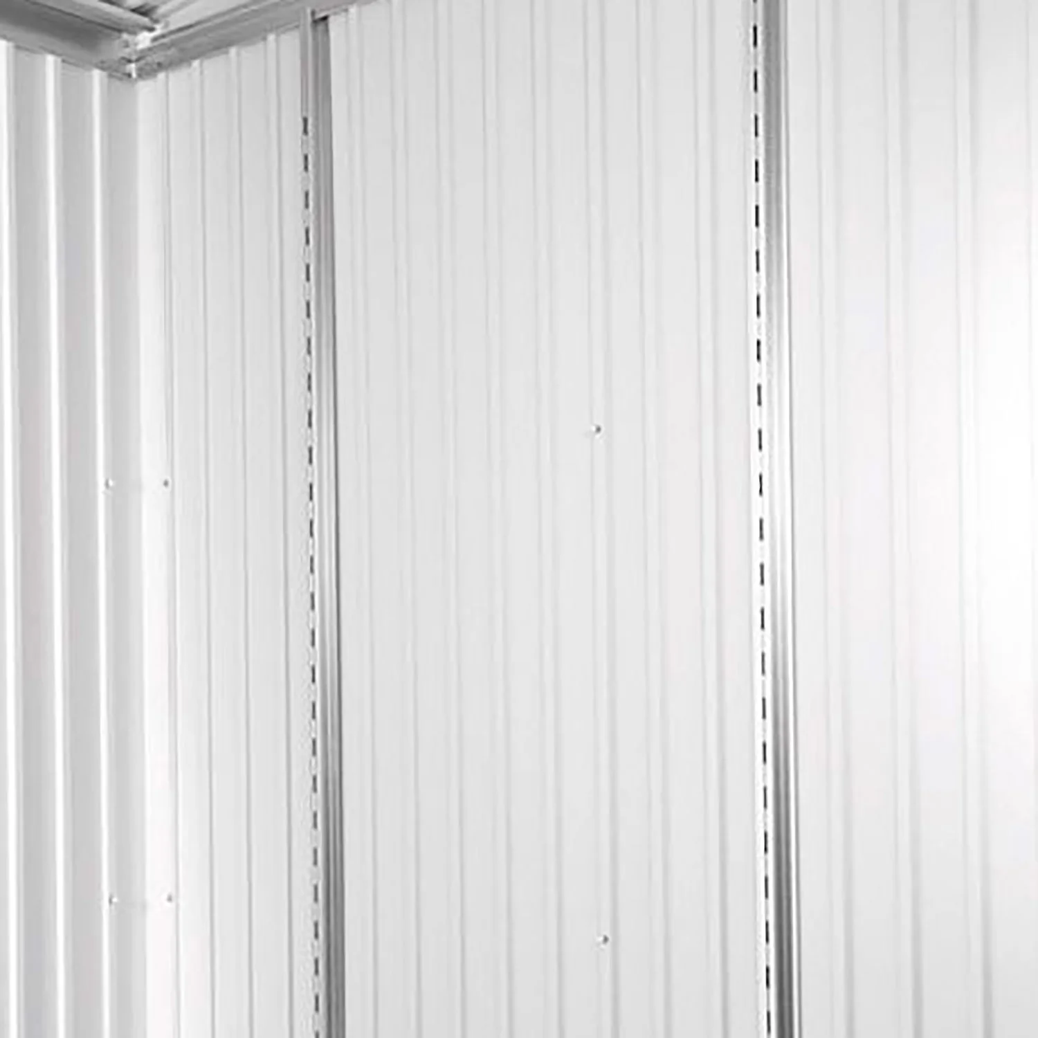 Biohort, 1 par hyldeskinner 4x4x173 cm til haveskur