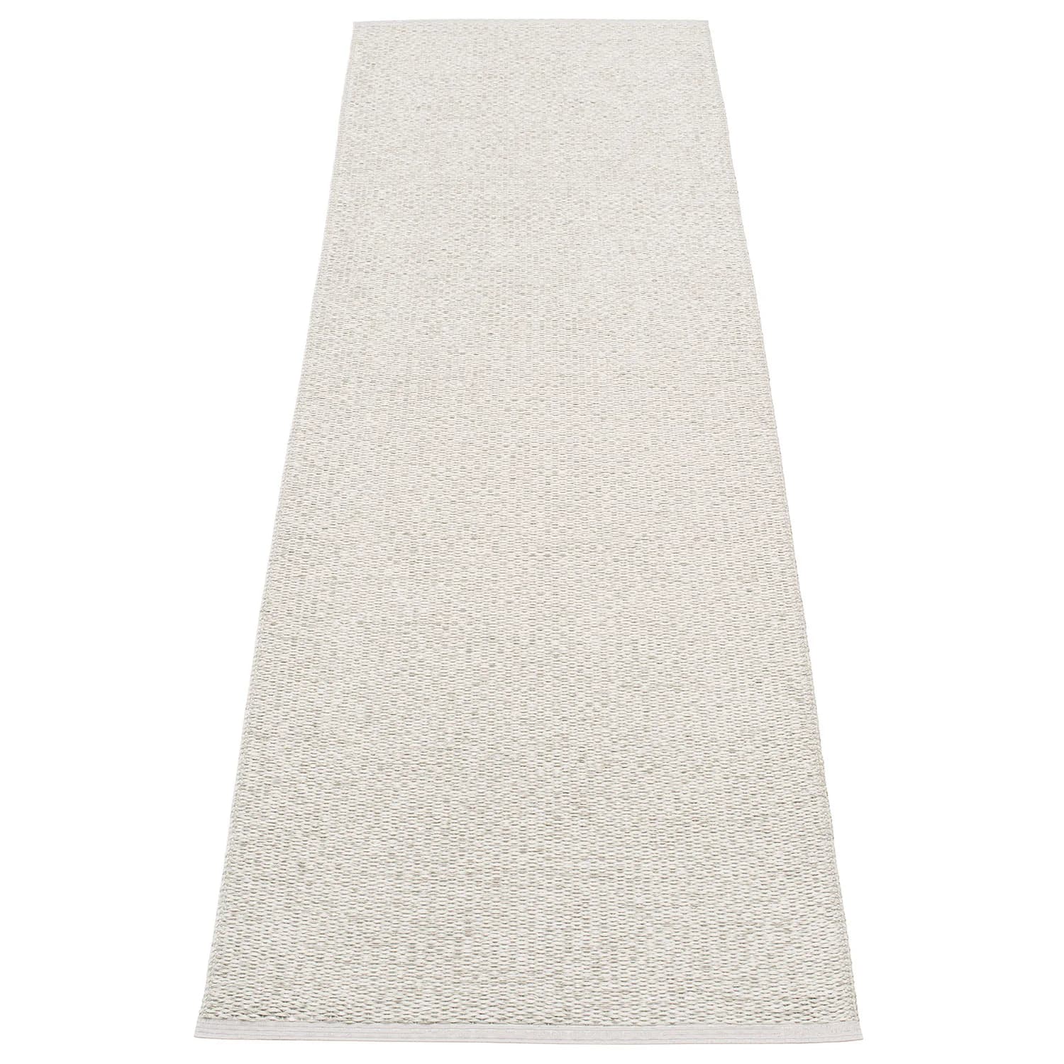 Pappelina, Svea tæppe 70x240 cm stone metallic / fossil grey