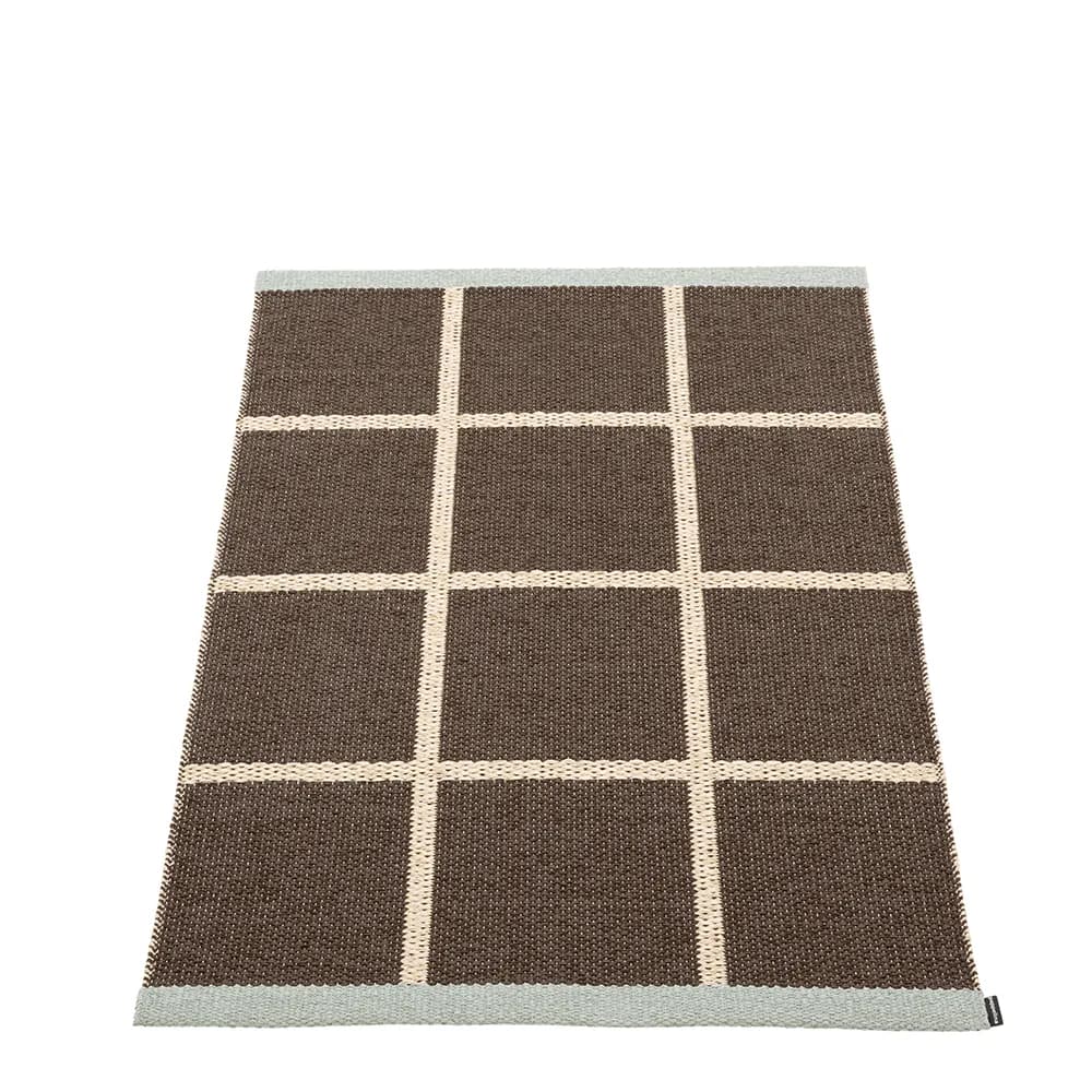 Pappelina, Vævet Tæppe Criss Pop Dark Brown