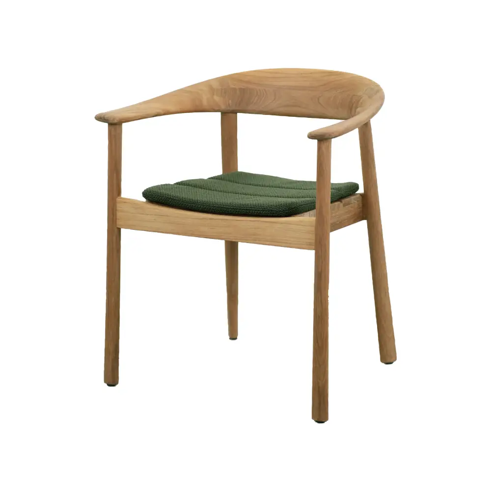 Cane-line, Majestic siddepude til armstol Dark green