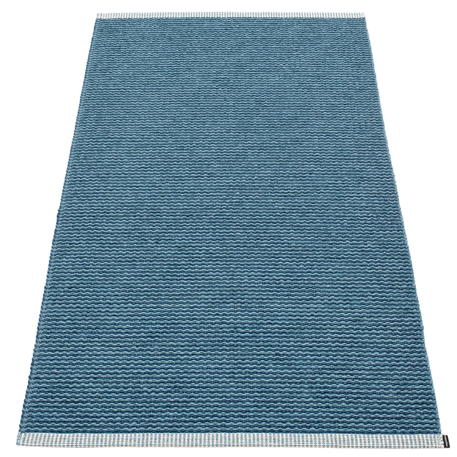 Pappelina, Mono tæppe 85x160 cm ocean blue / dove blue