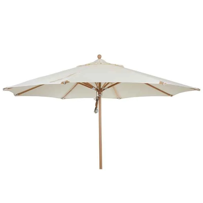 Brafab, Parma træparasol 350 cm natur