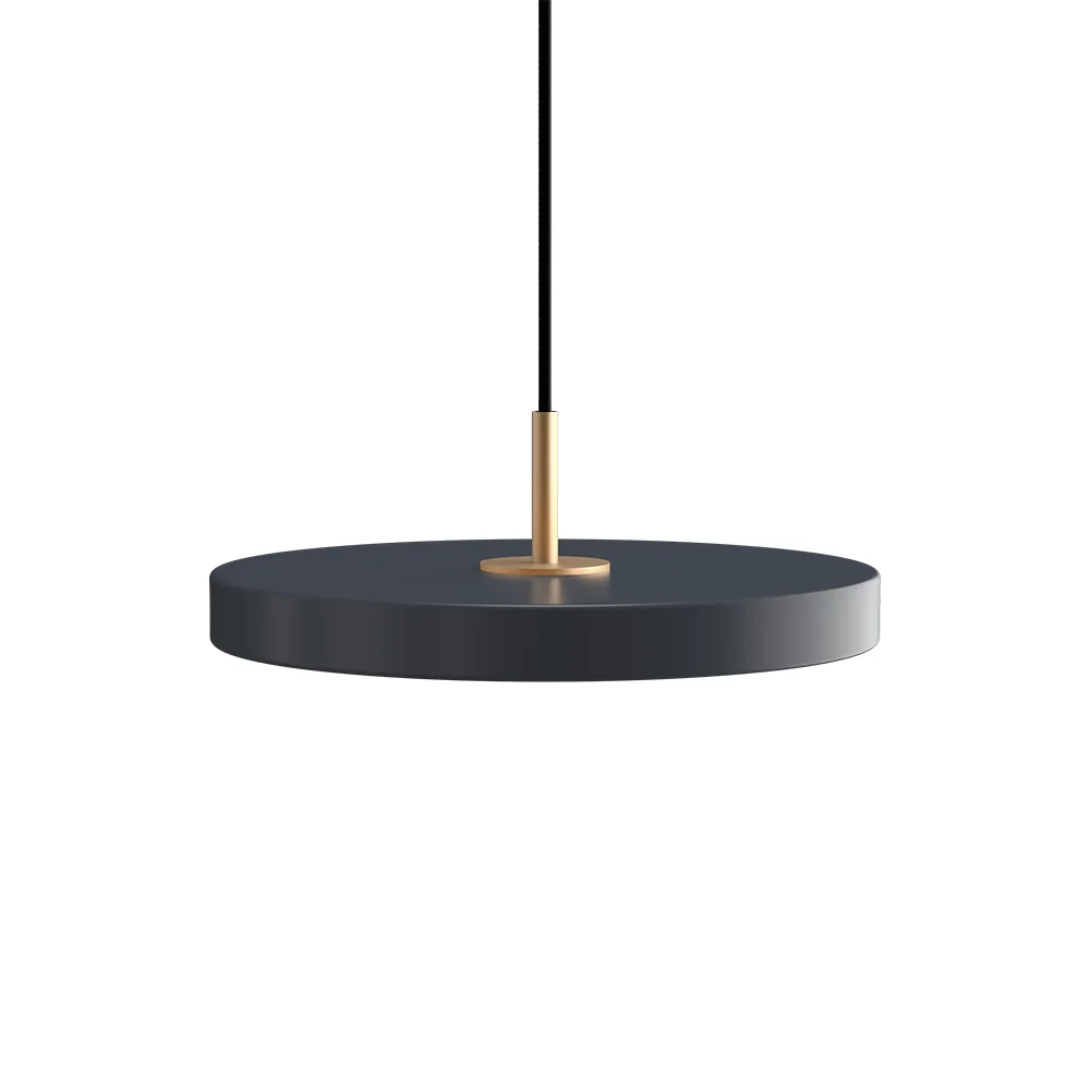 UMAGE - Asteria Plus pendellampe, Ø 30 cm, grå/bronze