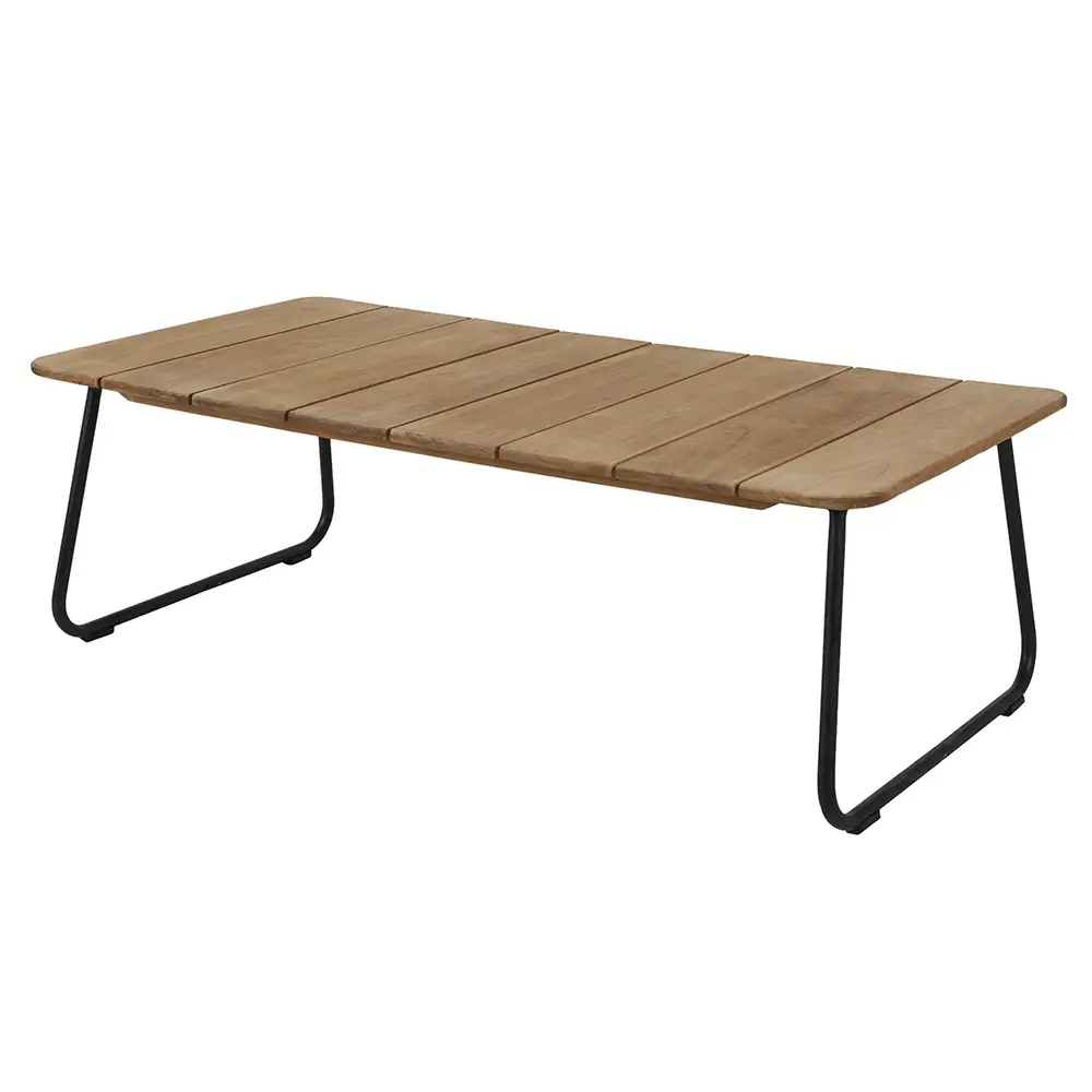 Brafab, Nolli Sofabord 70x140 cm Sort/Teak Brafab