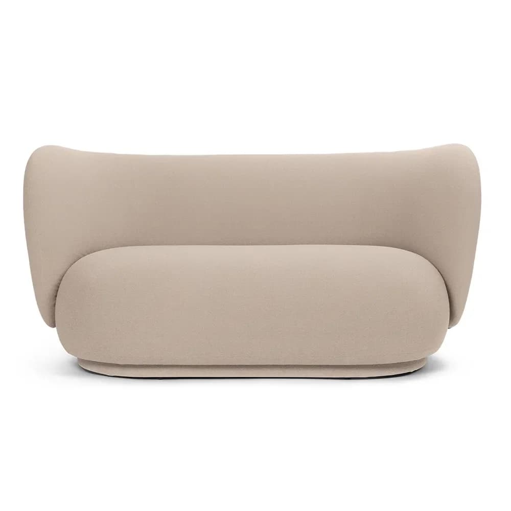 Ferm Living, Rico 2-personers sofa Grain - Cashmere