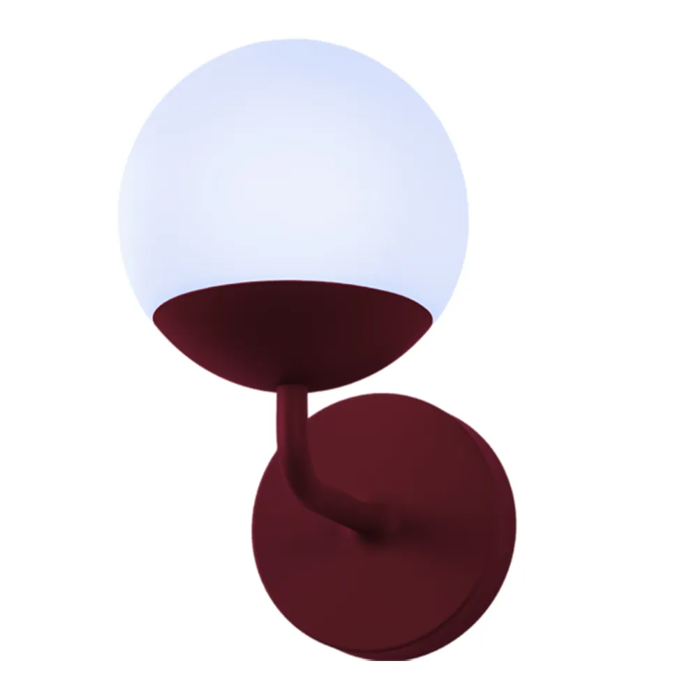 Fermob, Mooon! Væglampe Black Cherry