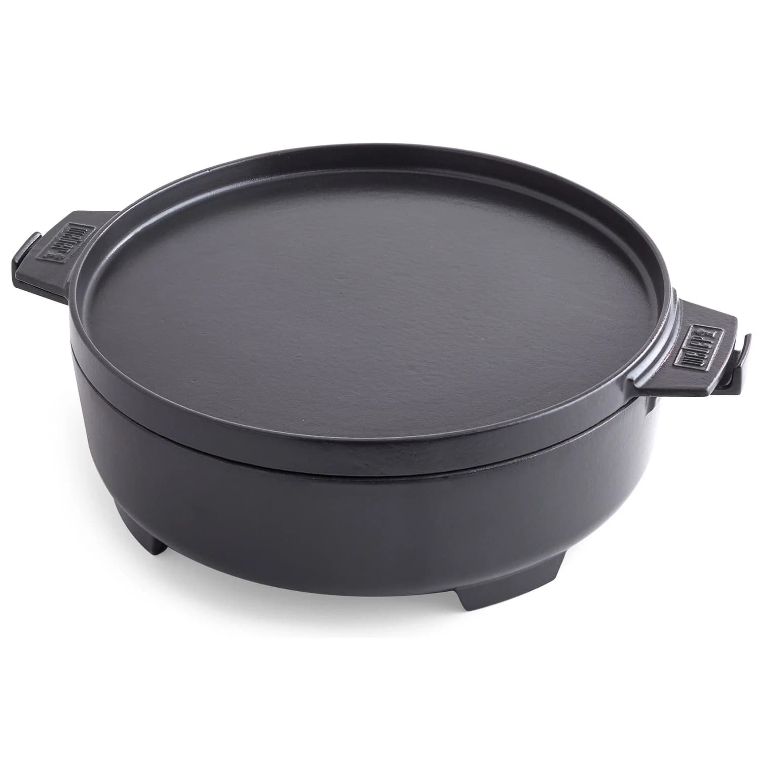 Weber, Støbejernsgryde Duo GBS Black Weber