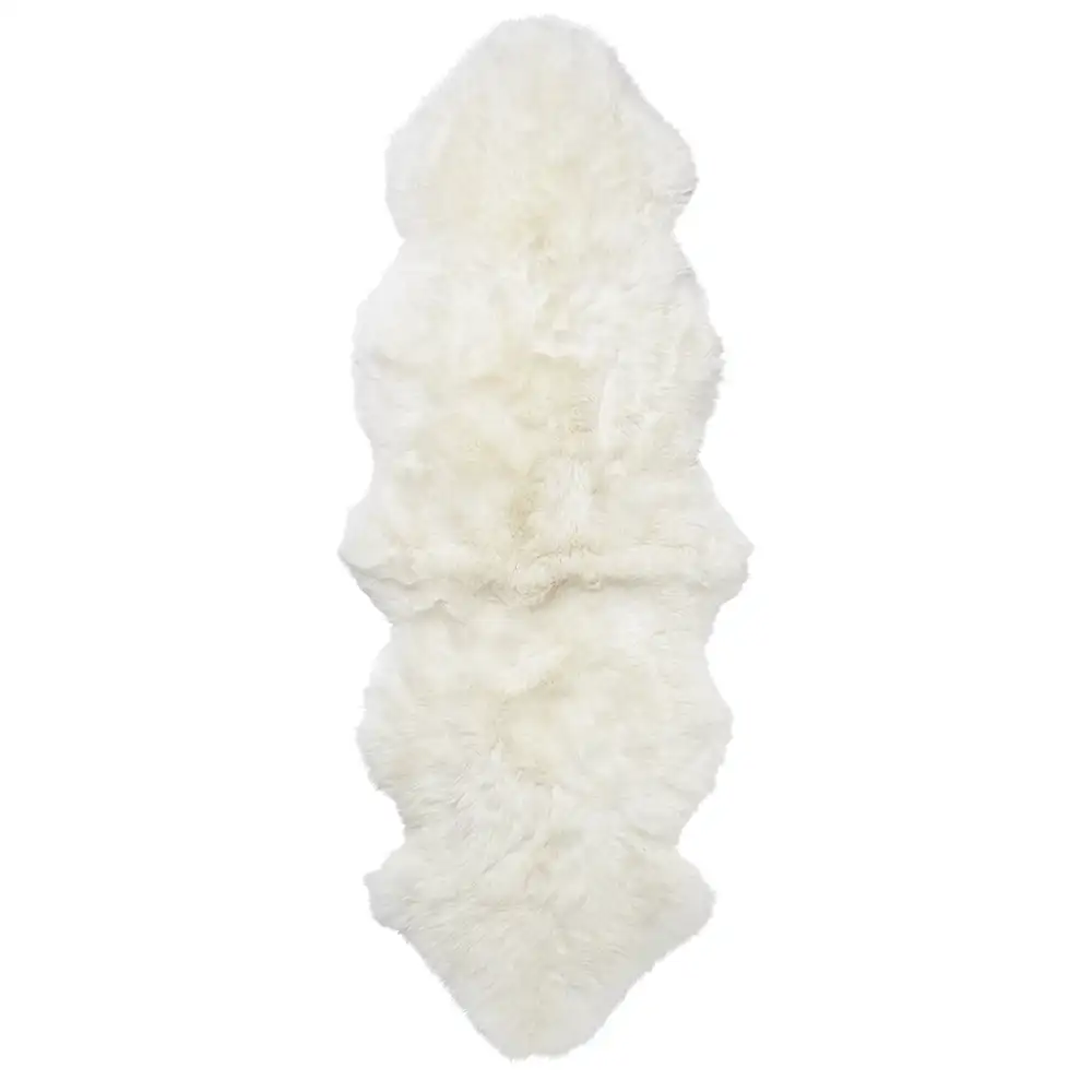 Skinnwille, Gently Fåreskind 60x180 cm White