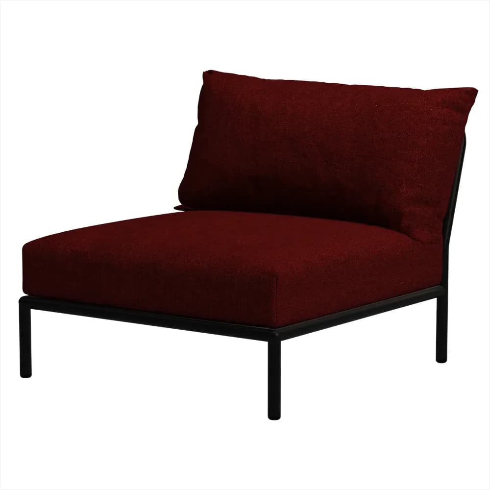 Houe, Level 2 Lænestol Scarlet/Dark grey