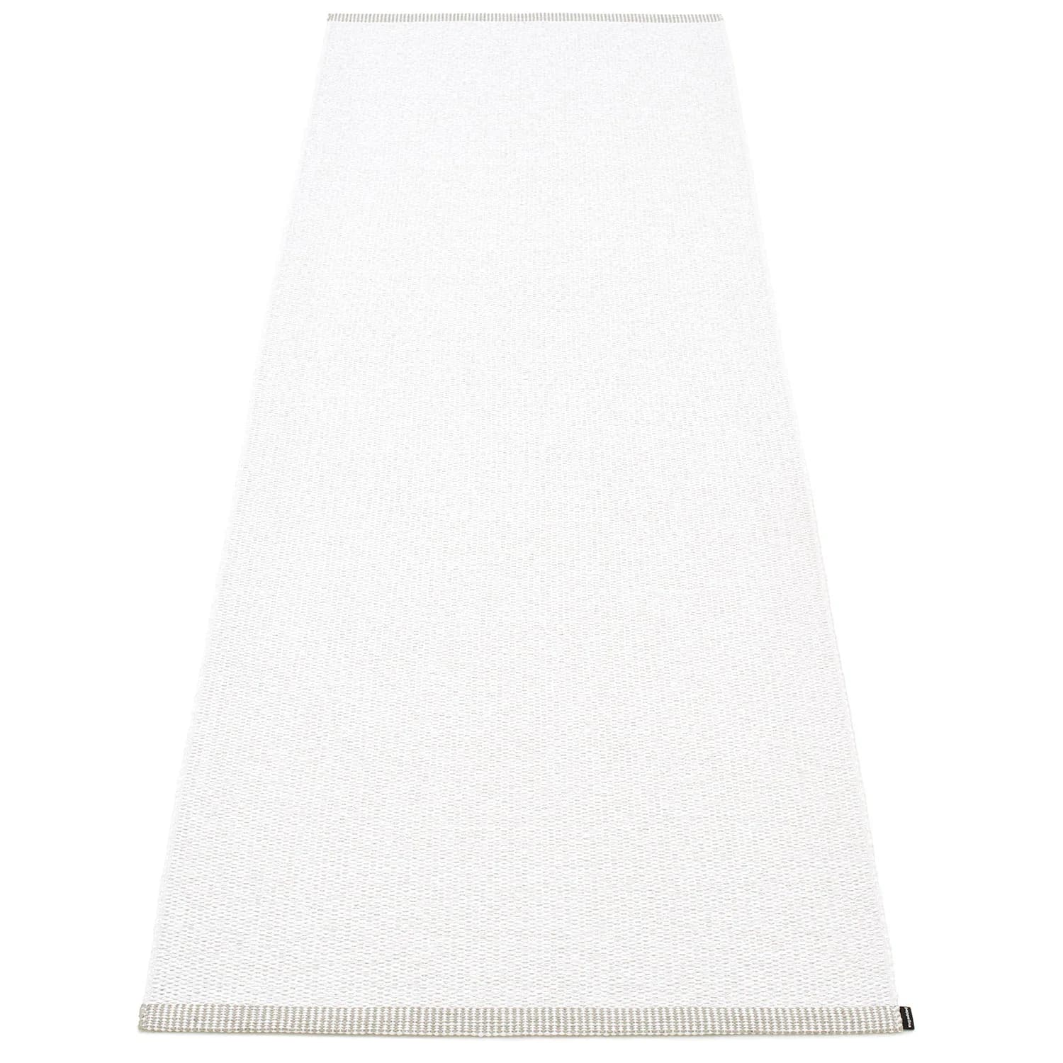 Pappelina, Mono tæppe 85x260 cm white