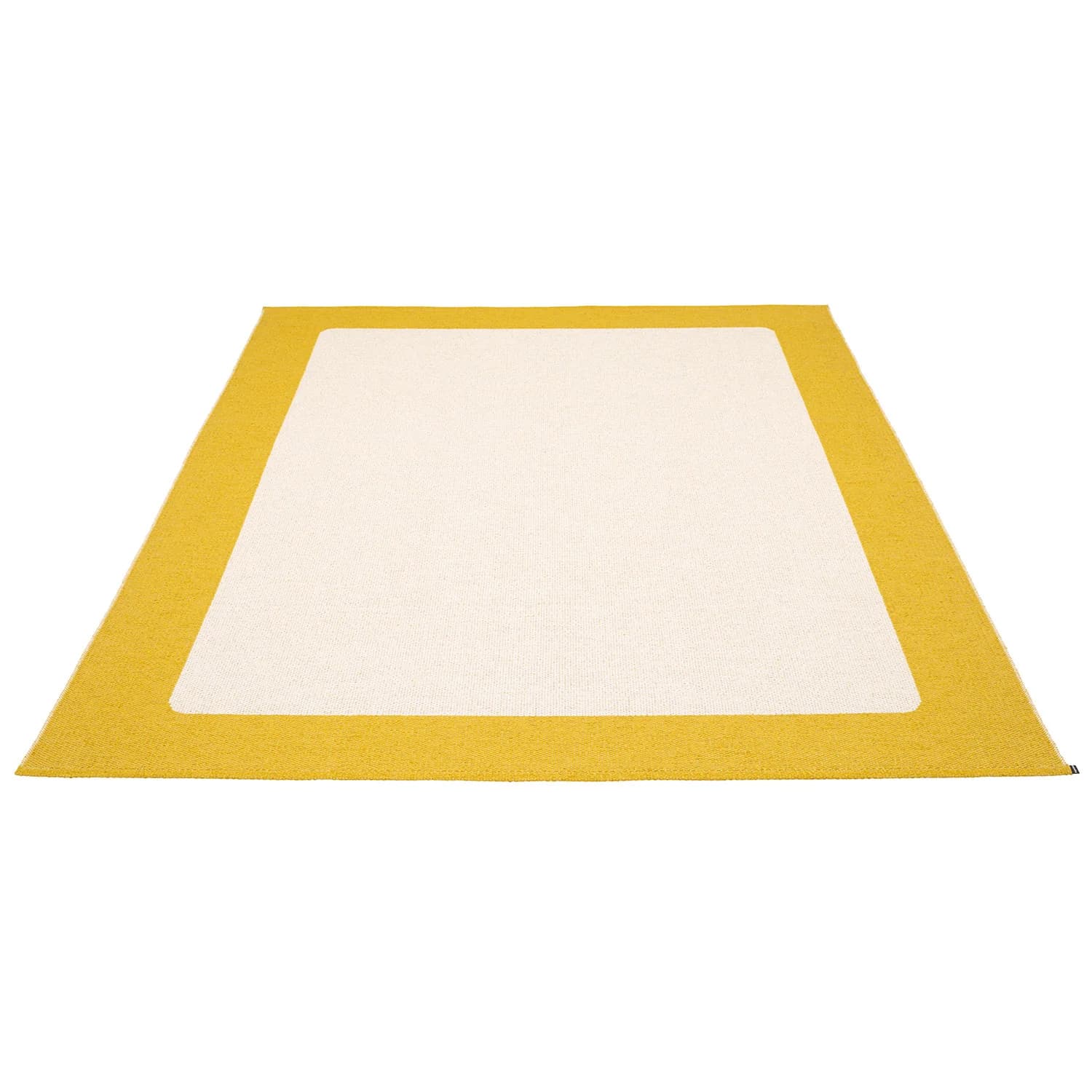 Pappelina, Ilda tæppe 180x180 cm mustard / vanilla