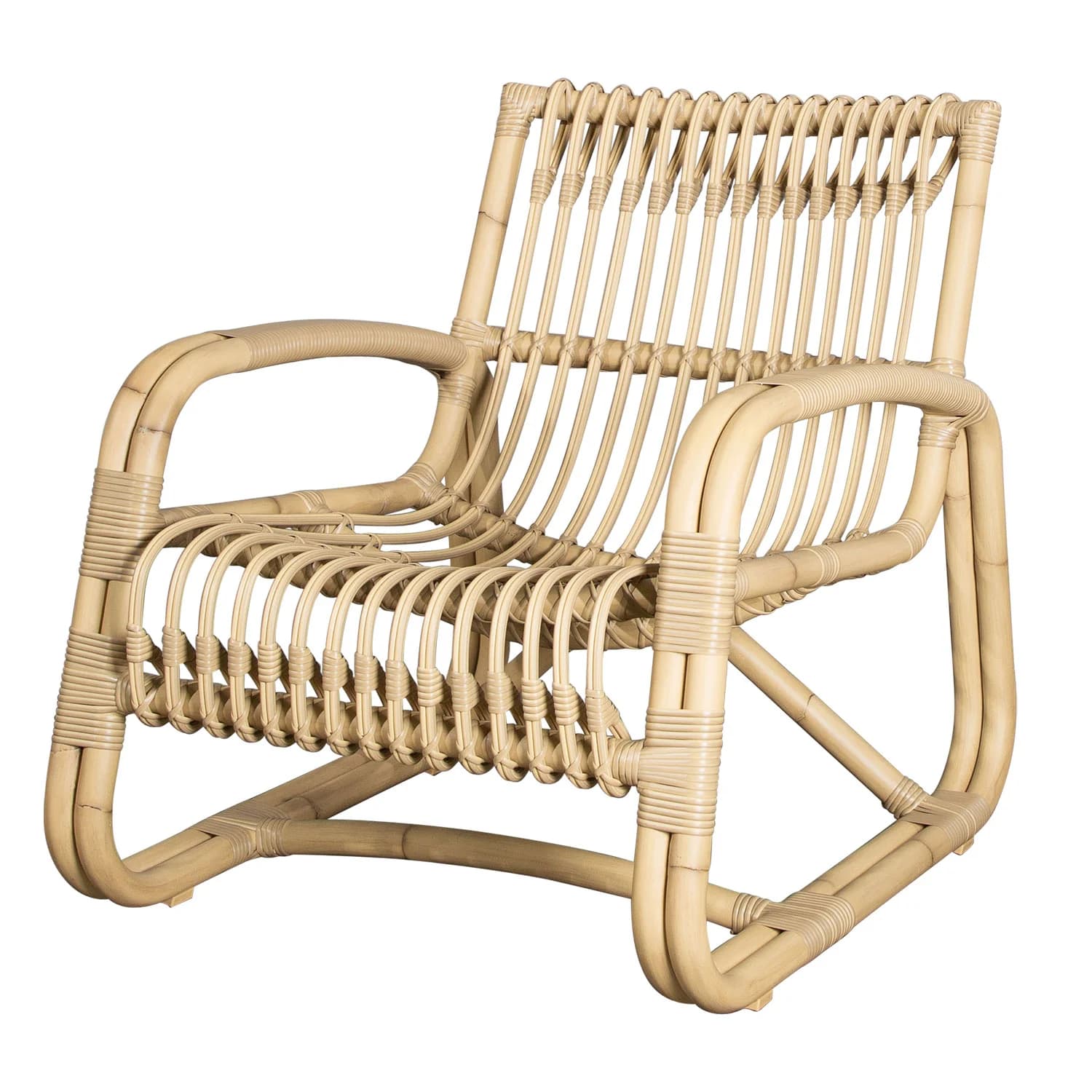 Cane-line, Curve loungestol outdoor Natur