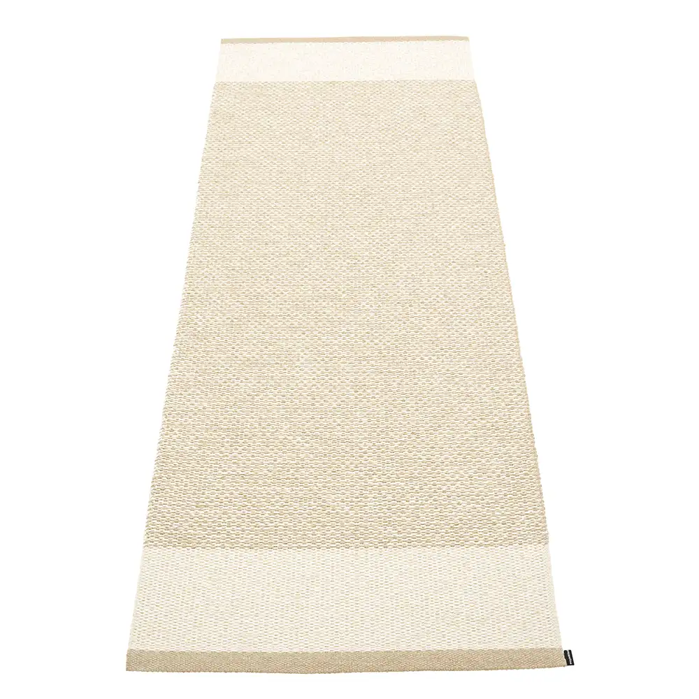 Pappelina, Edit tæppe 85x260 cm Beige/Vanilla