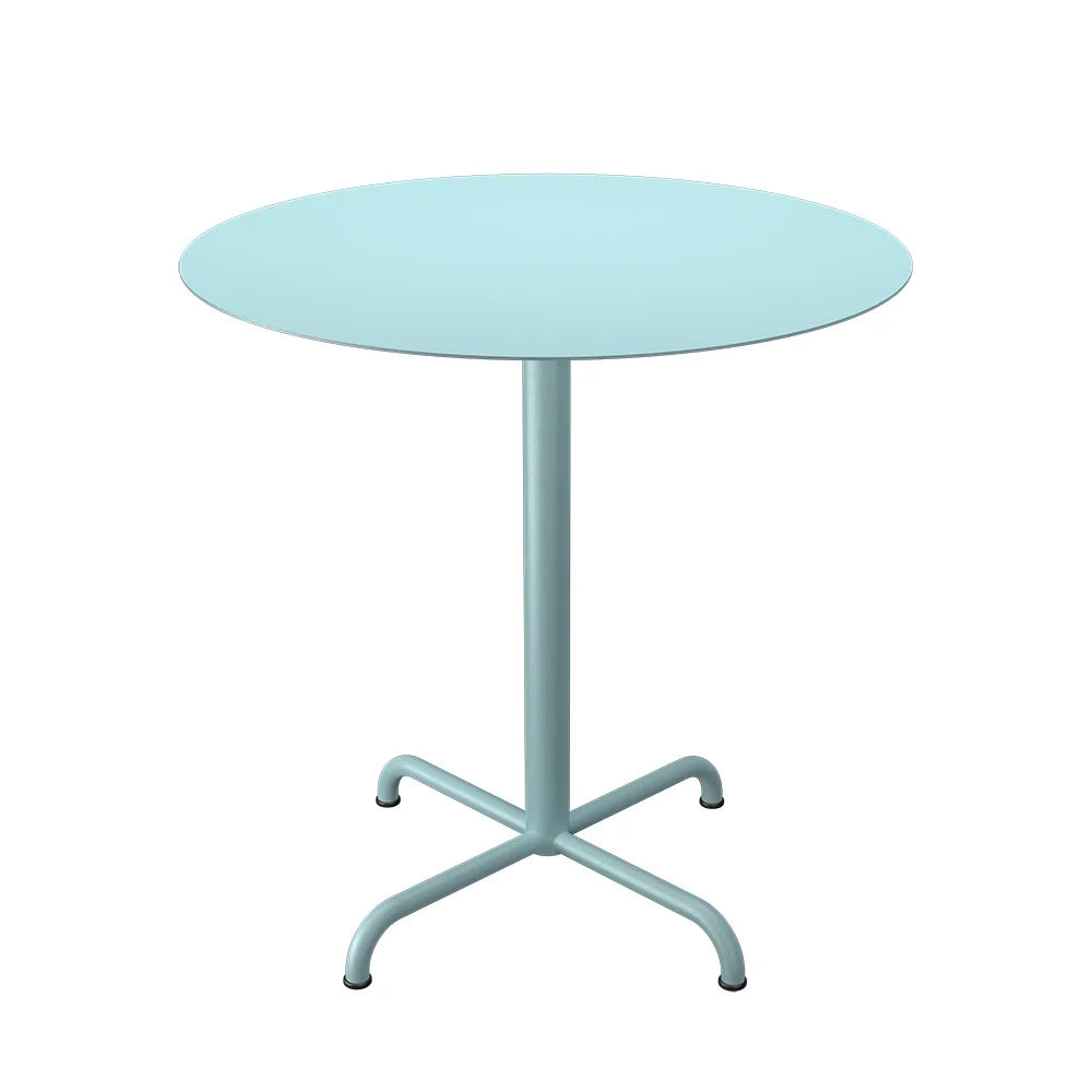Houe, PICO Sofabord Ø74 cm, 4 ben understel Ice Blue