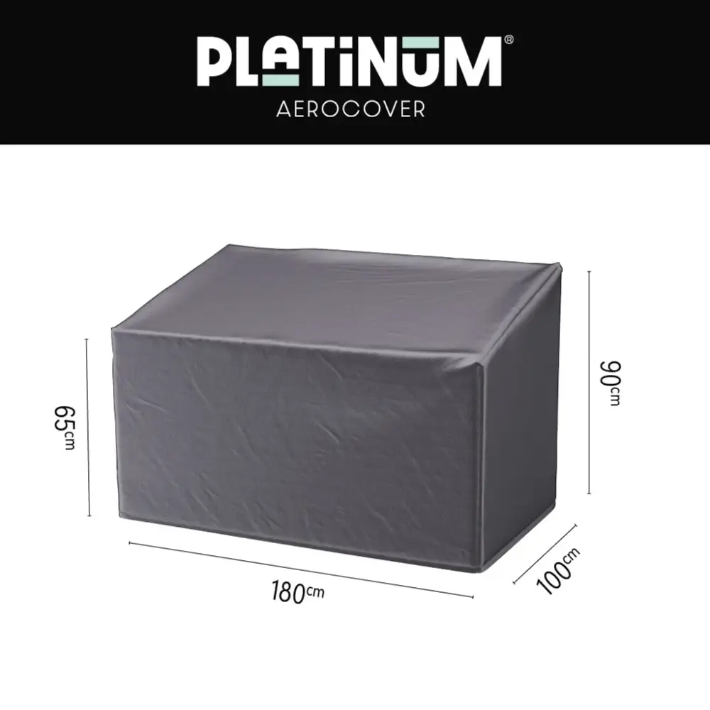 Platinum Aerocover, Betræk til loungebænk HB 180x100xH65/90 Aerocover Antracit