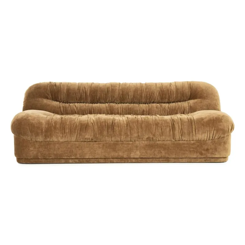 By-Boo, Sofa Nook - mustard 218x96x72 cm