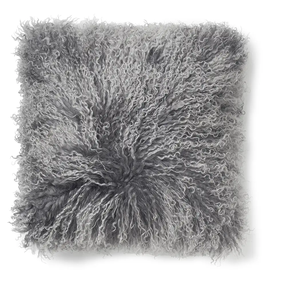 Skinnwille, Shansi Pudebetræk 40x40 cm Grey Silvertop