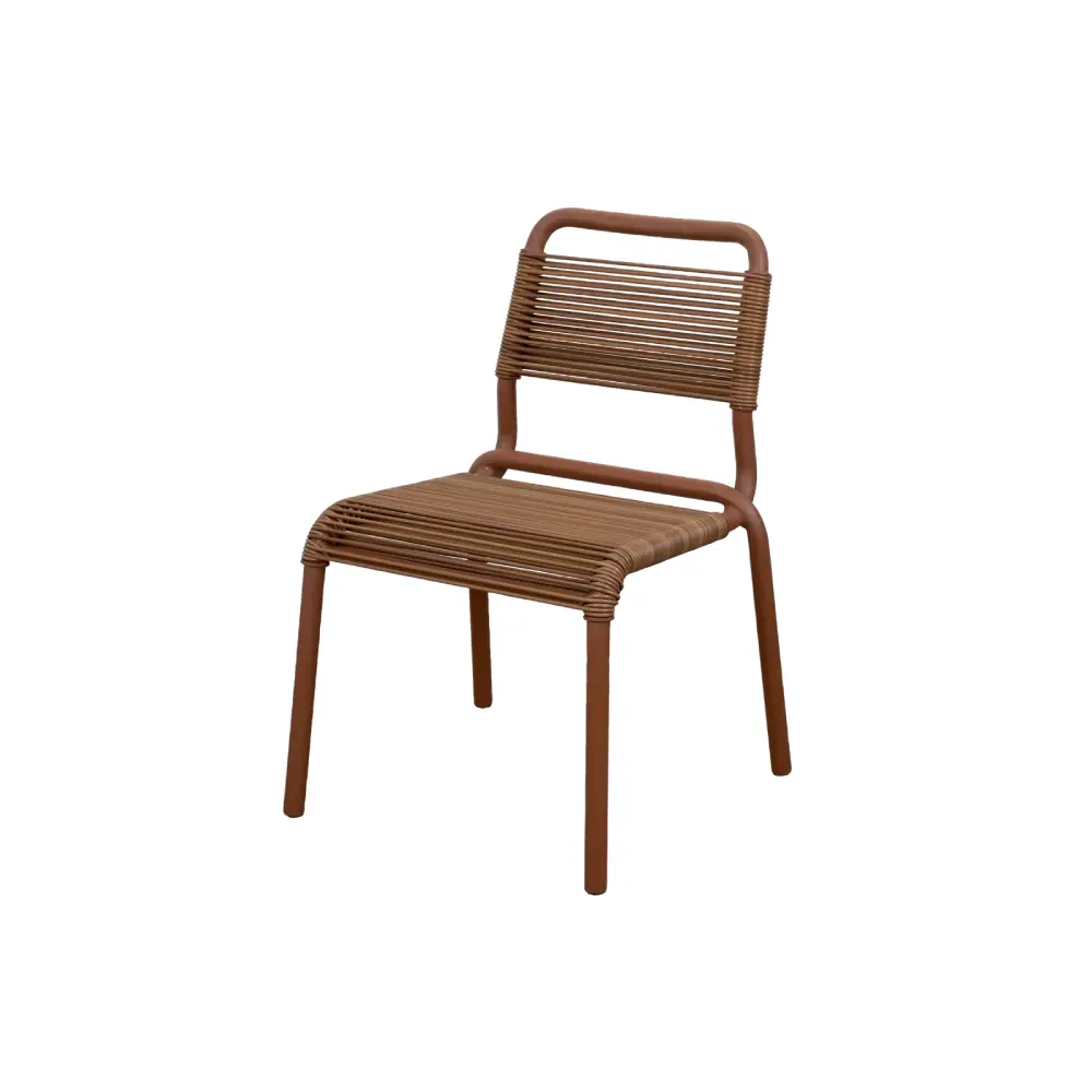 Cane-line, Al Dente stol, stabelbar m/desert red Weave Desert red