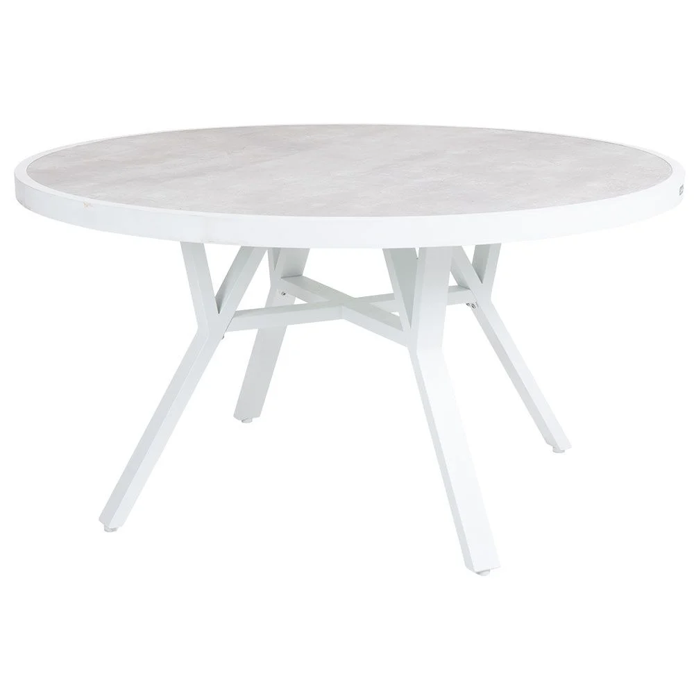 Brafab, Samvaro Spisebord 140 cm Hvid/Grå Brafab