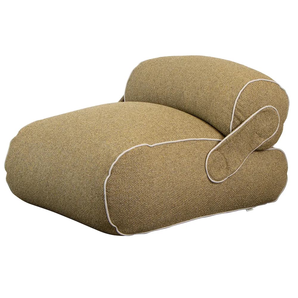 Cane-line, Unite lounge lænestol Turmeric yellow