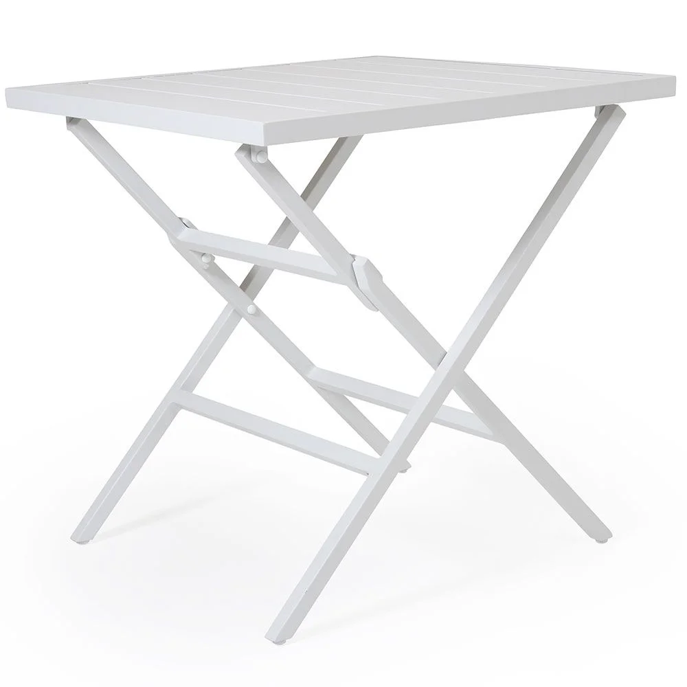Brafab, Wilkie Klapbord 72x72 cm Hvid Brafab
