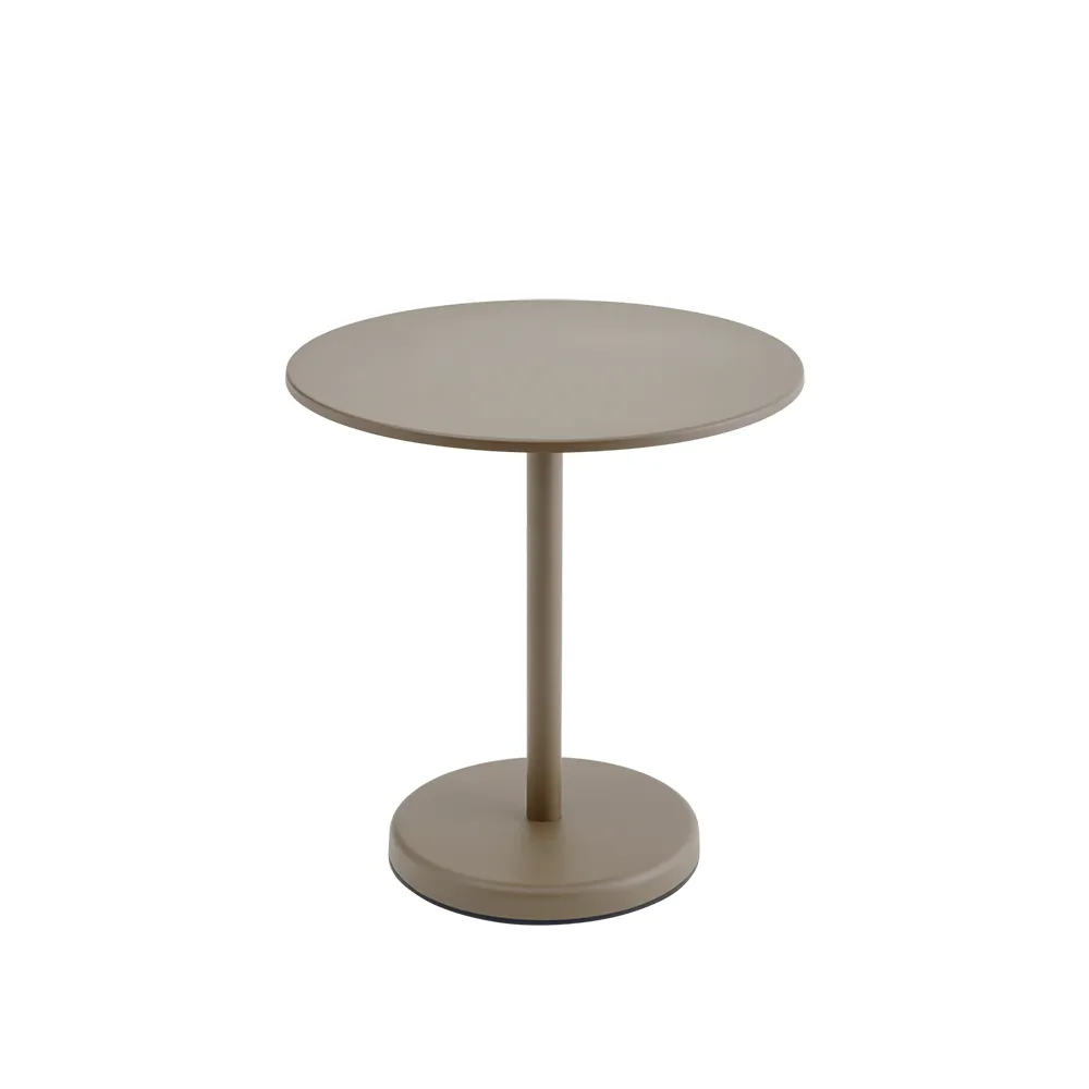 Muuto, Linear Steel Bistrobord Ø70 Taupe