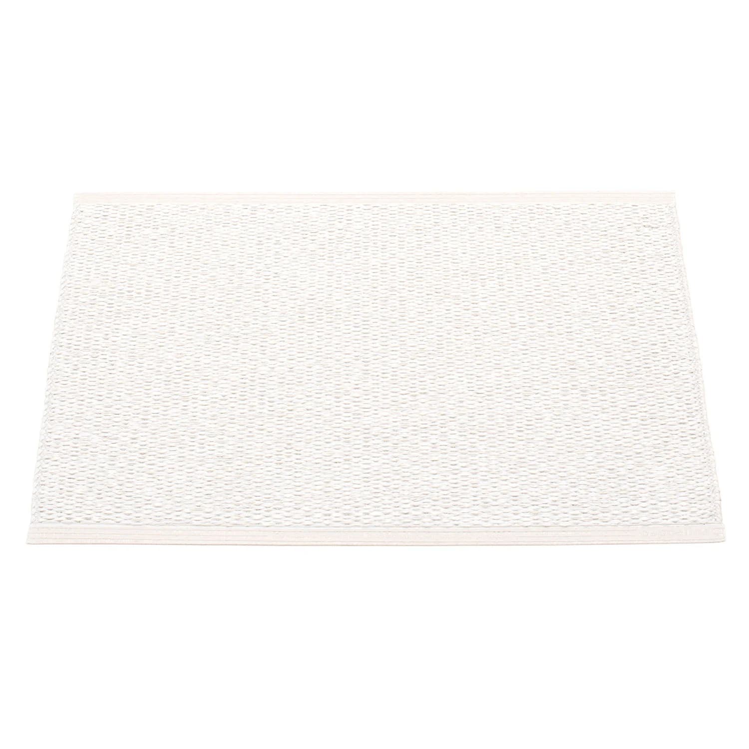 Pappelina, Svea tæppe 70x50 cm white metallic / white
