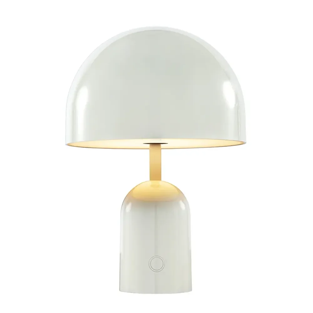 Tom Dixon Bell Portable LED-bordlampe 28 cm Grey