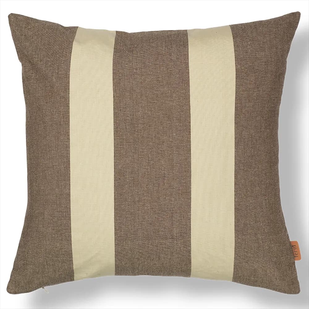 Ferm Living, Strand Ornamental pude Carob Brown/Parchment